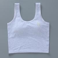 Длинный хлопковый бюстгальтер-топ, детский топ без лямок, подростковый бюстгальтер, нижнее белье