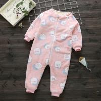 Детская демисезонная двухэтажная пижама, детский фланелевый спальный мешок, увеличенная толщина