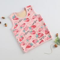 Демисезонная детская утепленная эластичная майка топ, детский жилет