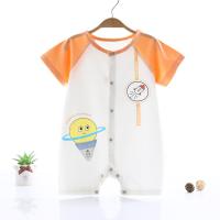 Детское тонкое дышащее боди, одежда, коллекция 2022, короткий рукав