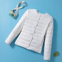 Пуховик, легкий и тонкий короткий вкладыш, удерживающий тепло тонкий топ, коллекция 2023, длинный рукав