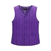 Бархатный пуховик, демисезонный удерживающий тепло жилет, для среднего возраста, прямая поставка с фабрики