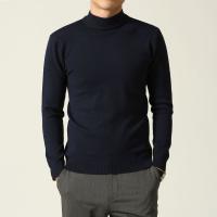 Демисезонный однотонный цветной трикотажный свитер, лонгслив, 2023