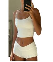 Летняя пижама, майка, шорты, подходит для импорта, городской стиль, эффект подтяжки