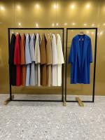 Максимальный двойной кашемировый пальто самка плюс длинная лаббро температура