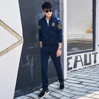 Осенний модный спортивный костюм, трендовая бейсбольная форма, куртка, в корейском стиле, большой размер