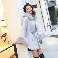 Зимний модный цветной плащ, шерстяное пальто, куртка, в корейском стиле