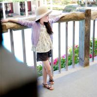 Детский кардиган, летняя цветная пляжная тонкая одежда для защиты от солнца, пляжный стиль