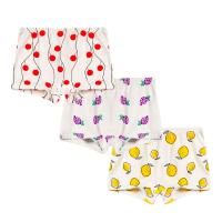 Мужчины и женские плоские трусики хлопковые трусики базовые брюки с четырьмя корнями нижнего белья партия 220a