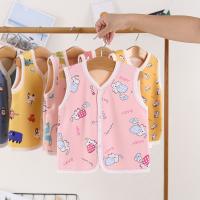 Детский флисовый демисезонный жилет для мальчиков, в корейском стиле, увеличенная толщина