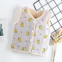 Детский флисовый демисезонный жилет, удерживающий тепло кардиган, увеличенная толщина