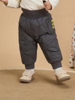 Удерживающий тепло динозавр, полярный медведь, с вышивкой, высокая талия, 2023, тренд сезона