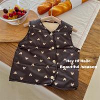 Детский жилет для мальчиков, зимняя осенняя майка топ