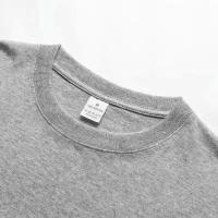 Хлопковая футболка с коротким рукавом, лонгслив, одежда для верхней части тела, большой размер