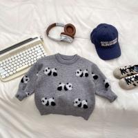 Трикотажный детский свитер для мальчиков, удерживающий тепло лонгслив, увеличенная толщина