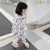 Демисезонная детская фланелевая пижама, бархатный коралловый спальный мешок, коллекция 2021, увеличенная толщина