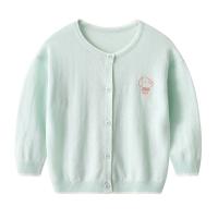 Детский летний кардиган, тонкий трикотажный свитер, детская одежда для защиты от солнца