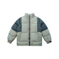 Детский пуховик с молнией для мальчиков, удерживающая тепло куртка, увеличенная толщина