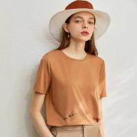 Summer Loose Женская женская мала -мала круглый шейный