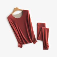 Демисезонное бархатное шерстяное удерживающее тепло нижнее белье