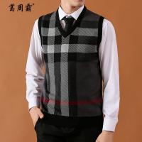 Осенний шерстяной жилет, 2018, V-образный вырез