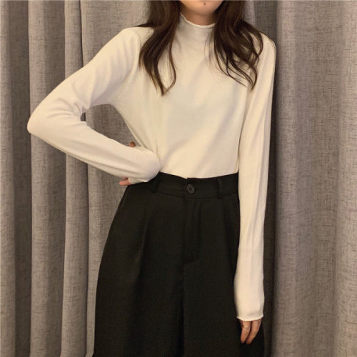 Осенний свитер, трикотажный лонгслив, топ, в западном стиле