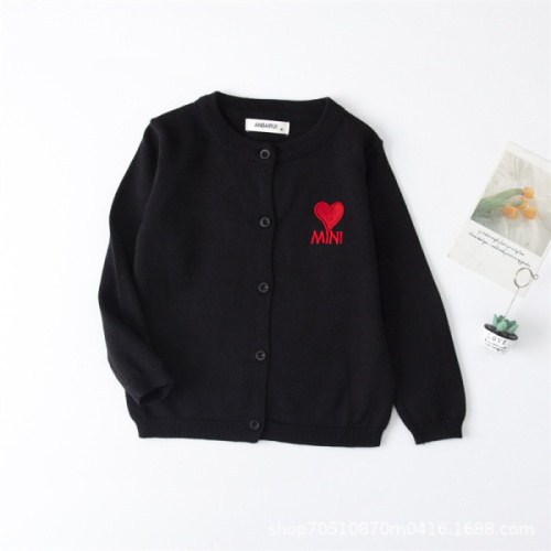 Вязаный детский кардиган, трикотажный свитер, коллекция 2022